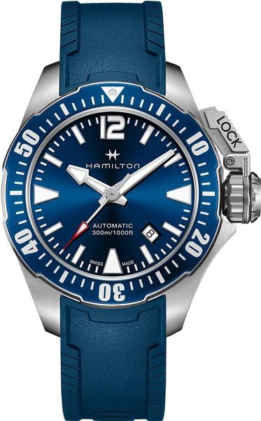 Hamilton Khaki Navy Frogman H77705345 Reloj para hombres Reloj de Buceo Hamilton Khaki Navy Frogman H77705345 Reloj para hombres Reloj de Buceo