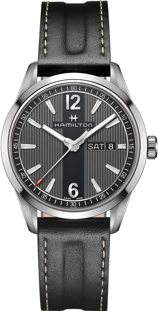 Hamilton BROADWAY DAY DATE QUARTZ H43311735 Men's Classic Design Hamilton BROADWAY DAY DATE QUARTZ H43311735 Men's Classic Design