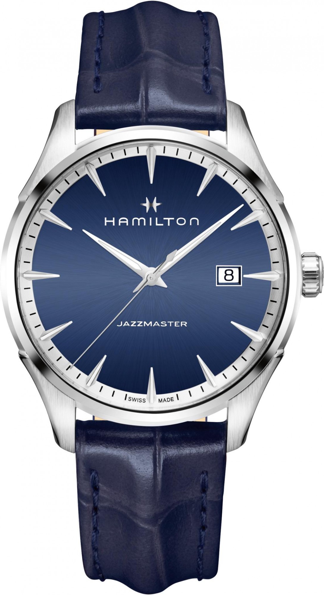 Hamilton Jazzmaster Gent H32451641 Mens Wristwatch Swiss Made