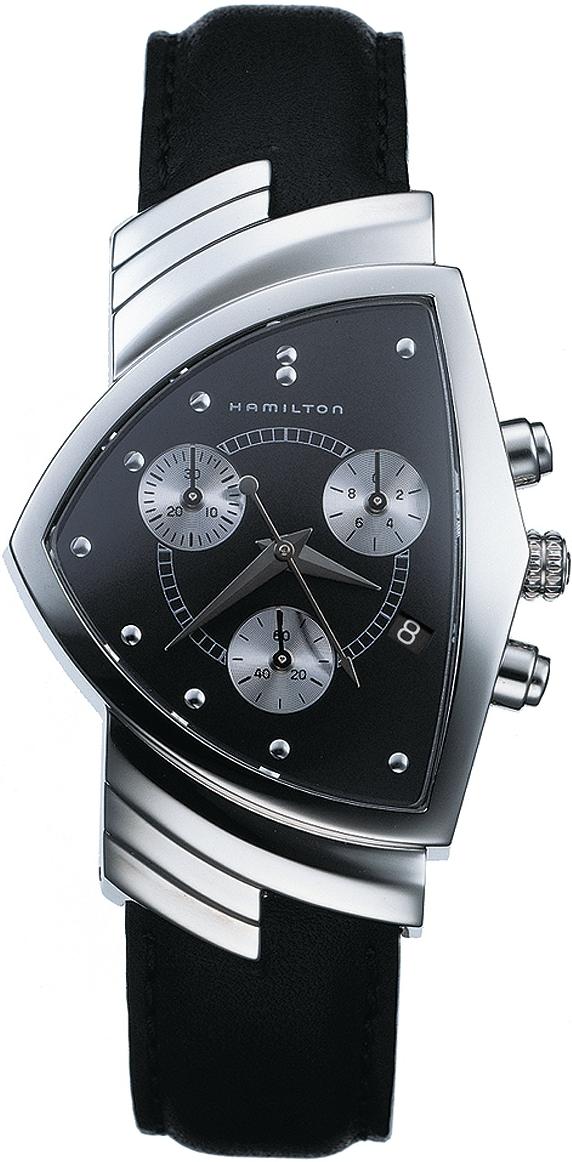 Hamilton American Classic Shaped H24412732 Heren armbandhorloge Design highlight