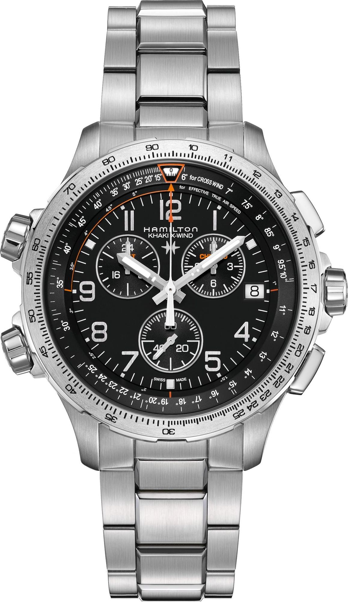 Hamilton Khaki Aviation H77912135 Herrenchronograph Fliegeruhr