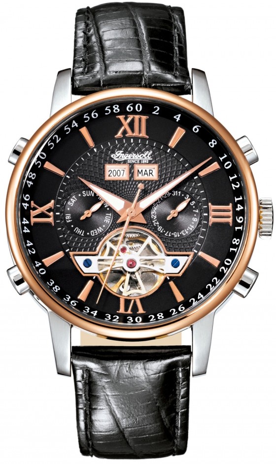 Ingersoll Grand Canyon IN4503BK- Elegante Herrenuhr Offene Unruhe Ingersoll Grand Canyon IN4503BK- Elegante Herrenuhr Offene Unruhe