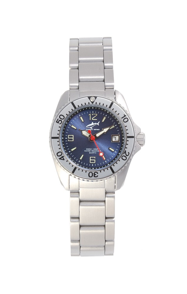 Chris Benz One Lady CBL-B-SI-MB Elegante Damenuhr Taucheruhr Chris Benz One Lady CBL-B-SI-MB Elegante Damenuhr Taucheruhr