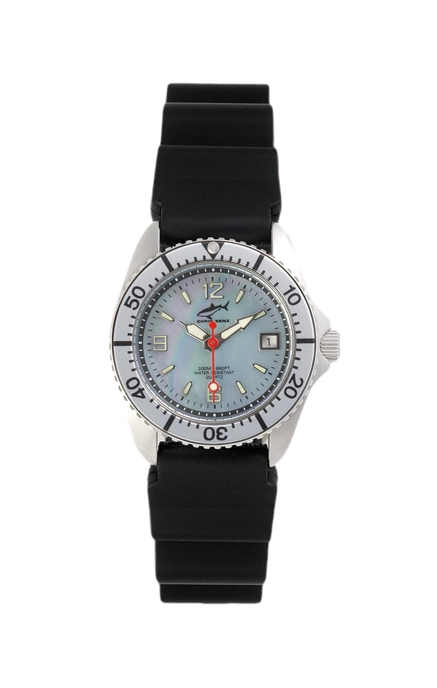 Chris Benz One Lady CBL-H-SI-KB Elegante Damenuhr Taucheruhr Chris Benz One Lady CBL-H-SI-KB Elegante Damenuhr Taucheruhr