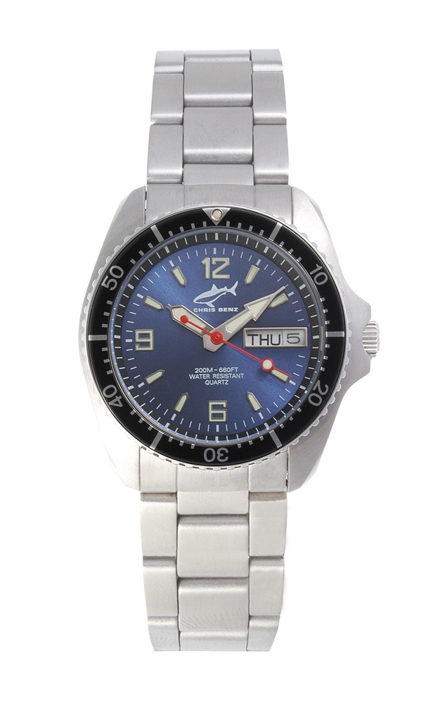 Chris Benz One Medium CBM-B-SW-MB Unisexuhr Taucheruhr
