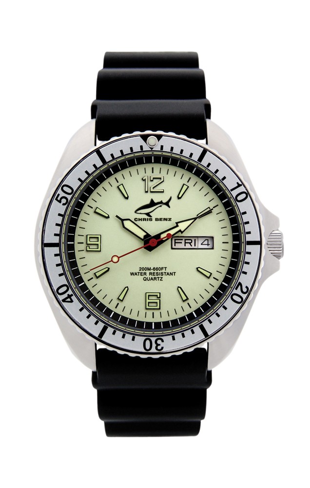 Chris Benz One Man CBO-N-SI-KB Men's Diving Watch