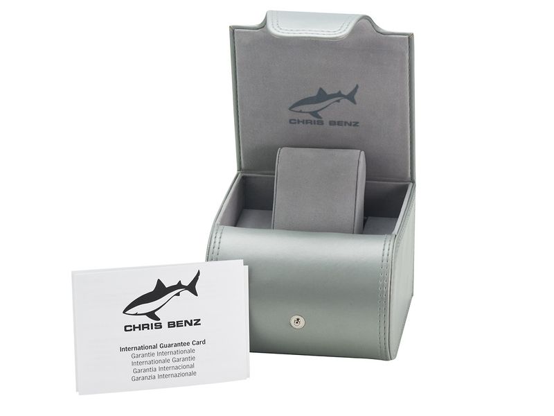 Chris Benz One Man CBO-N-SI-MB Reloj elegante para hombres Reloj de Buceo