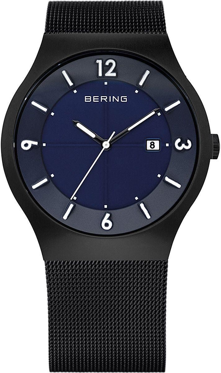 Bering Slim Solar 14440-227 Reloj de Pulsera para hombres Alimentación Solar