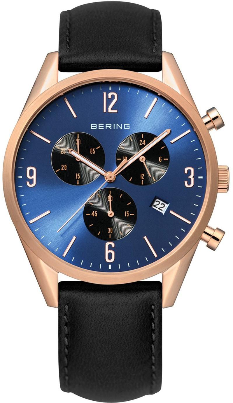 Bering Chrono 10542-567 Cronografo uomo piatto & leggero Bering Chrono 10542-567 Cronografo uomo piatto & leggero