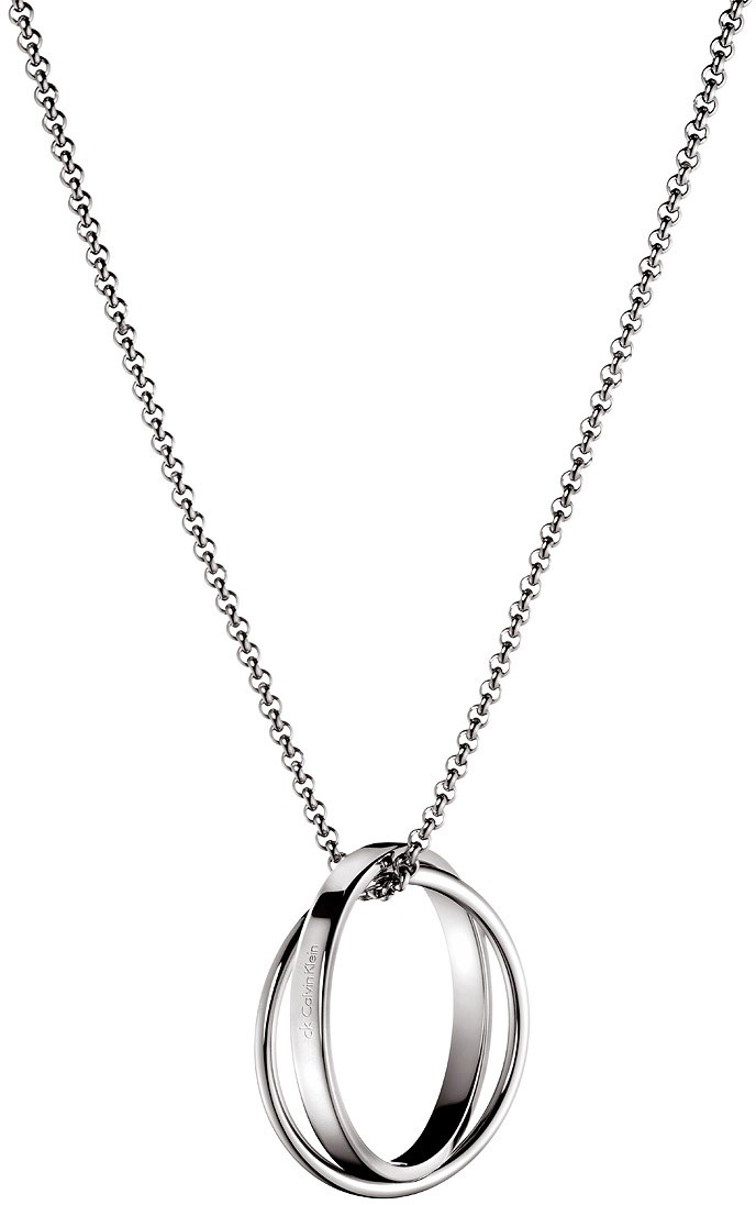 Calvin Klein Jewelry Coil KJ63AP010100 Halskette für Sie Überlagerte Ringe