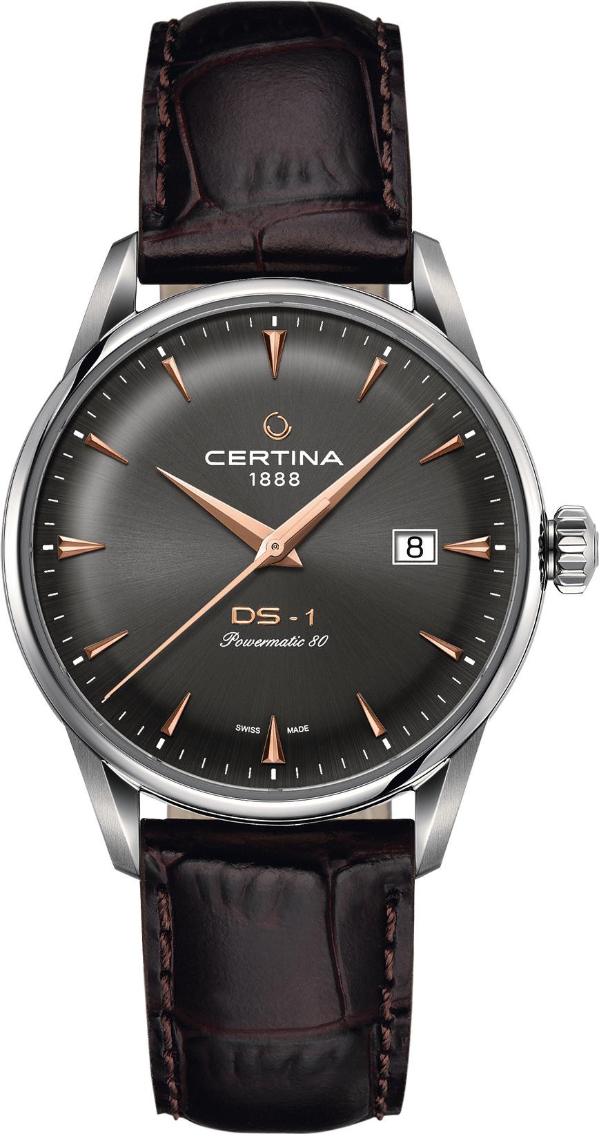 Certina DS Powermatic 80 C029.807.16.081.01 Automatisch horloge voor heren Certina DS Powermatic 80 C029.807.16.081.01 Automatisch horloge voor heren