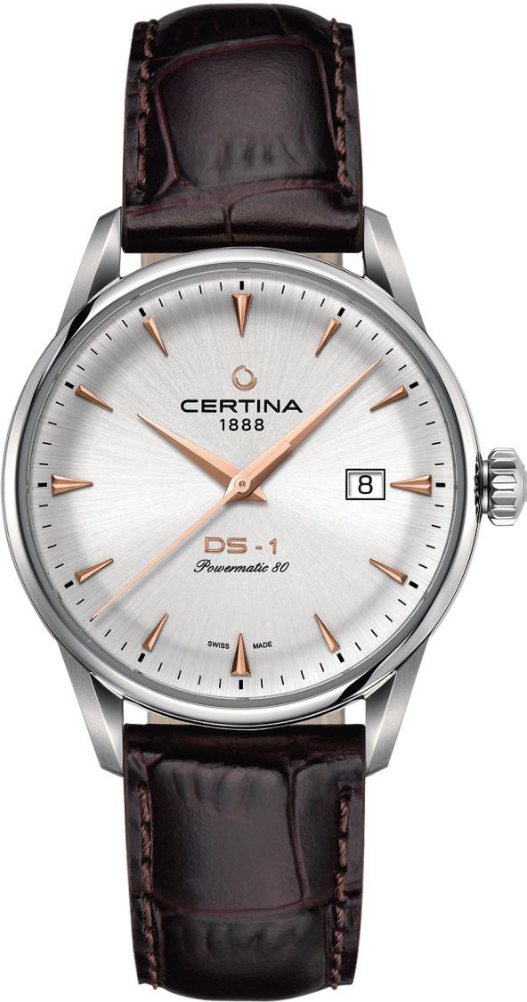 Certina DS Powermatic 80 C029.807.16.031.01 Montre Automatique pour hommes Réserve de marche de 80 heures