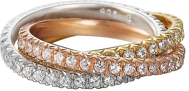 Esprit Jewel Triple Brilliance ESRG91885A Anillo para mujeres Con cristales