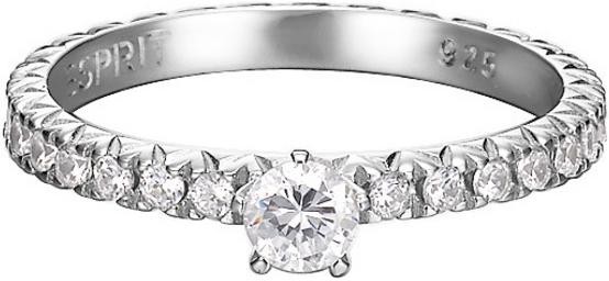 Esprit Jewel Brilliance Grace ESRG92049A Bague pour femmes Avec des Zircons