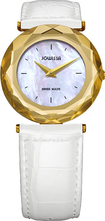 Jowissa Safira J1.003.M Reloj elegante para mujeres Cristal con Facetas