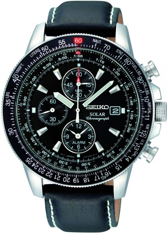 Seiko Chrono SSC009P3 Men's watch Solar Operation Seiko Chrono SSC009P3 Men's watch Solar Operation