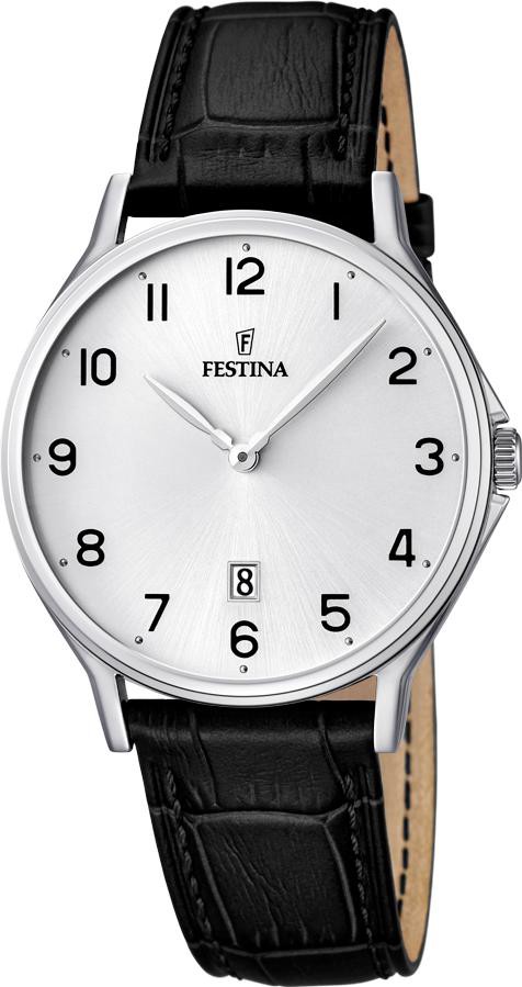 Festina Classic F16745/1 Montre-Bracelet pour hommes Classique & Simple