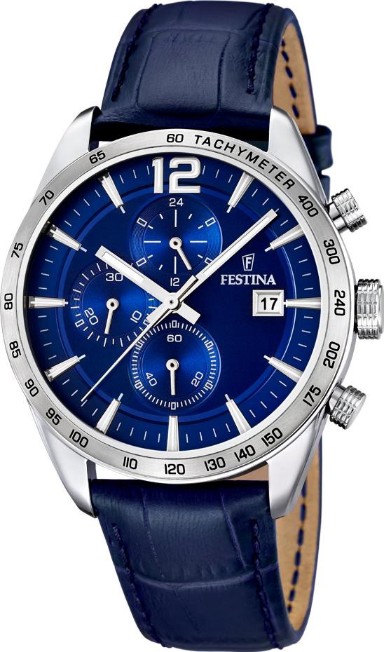 Festina Chrono Sport F16760/3 Herrenchronograph Massives Gehäuse