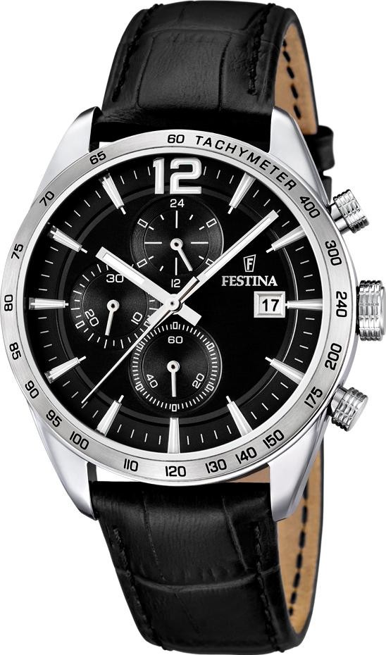 Festina Chrono Sport F16760/4 Herrenchronograph Massives Gehäuse