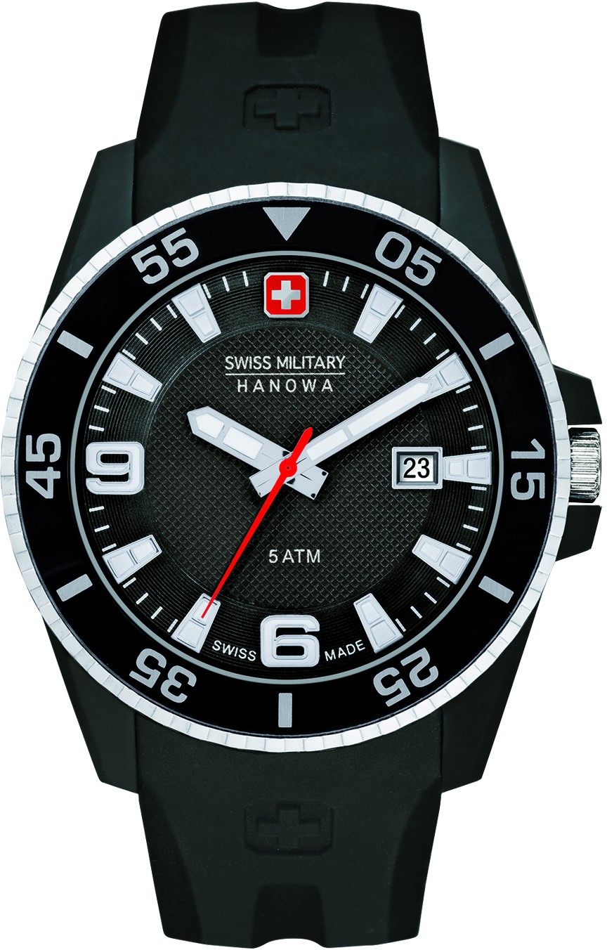 Hanowa Swiss Military Ranger 06-4200.27.007.07 Montre-Bracelet pour hommes Bracelet en silicone