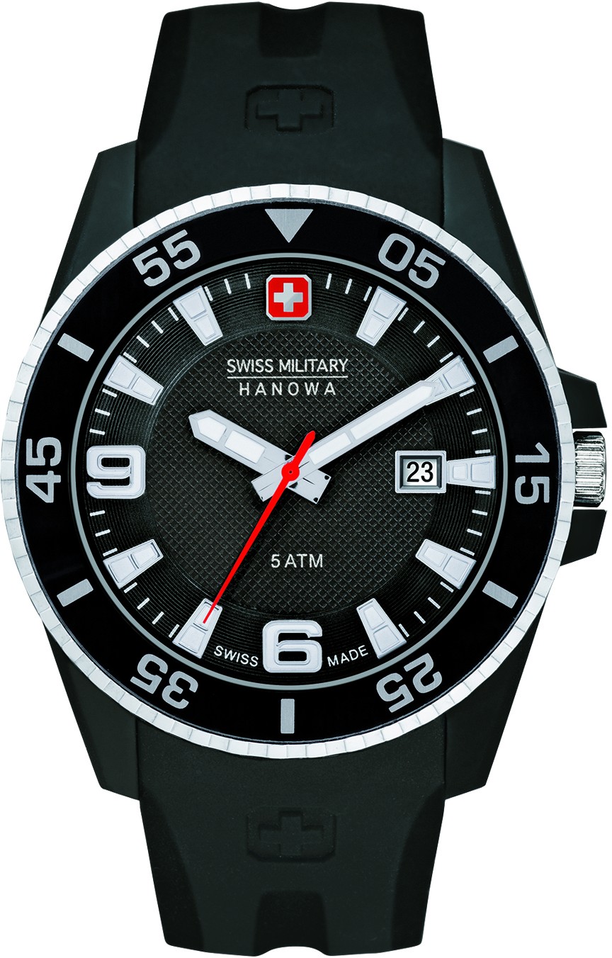 Hanowa Swiss Military Ranger 06-4200.27.007.07 Montre-Bracelet pour hommes Bracelet en silicone