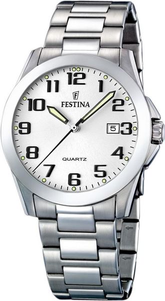 Festina Classic F16376/7 Montre légère pour hommes Excellente Lisibilité Festina Classic F16376/7 Montre légère pour hommes Excellente Lisibilité