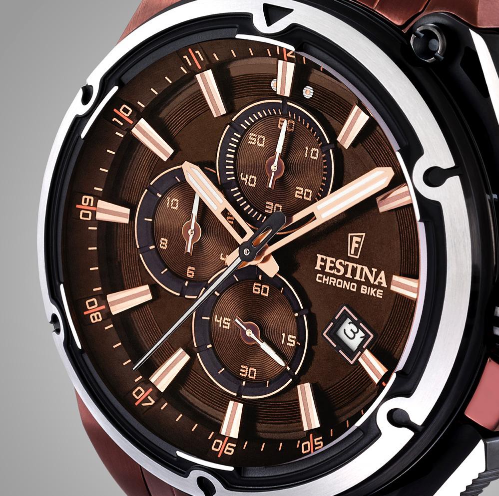 Festina Chrono Bike Limited Edition - TOUR DE FRANCE F16883/1 Herrenchronograph Massives Gehäuse Festina Chrono Bike Limited Edition - TOUR DE FRANCE F16883/1 Herrenchronograph Massives Gehäuse