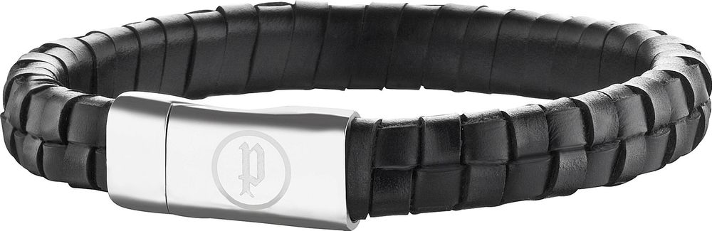 Police Jewelry Connector pj.25689blb/01 Unisex armband Massief bewerkt Police Jewelry Connector pj.25689blb/01 Unisex armband Massief bewerkt