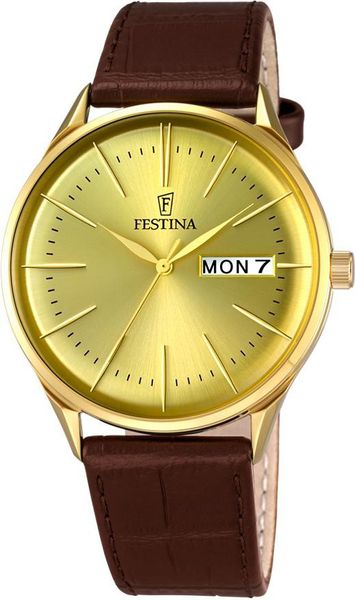 Festina Classic F6838/2 Herrenarmbanduhr Klassisch schlicht