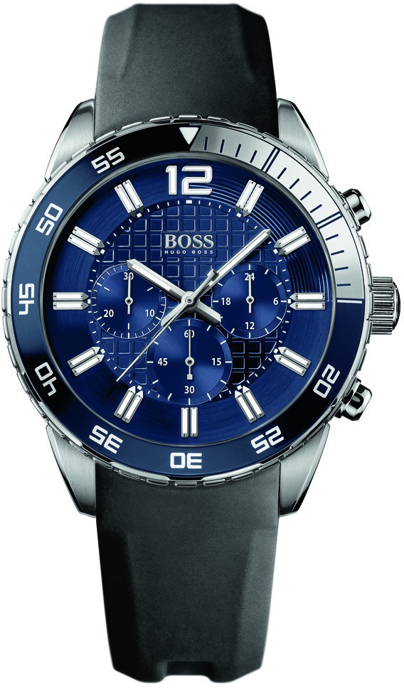 Boss Deep Blue Chrono 1512803 Reloj para hombres muy deportivo