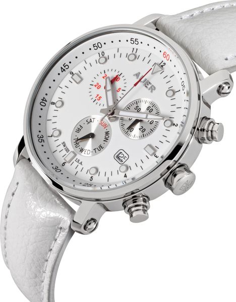 AUER Edelweiss AU-ZU-611-WWL Mens Chronograph SWISS ISA AUER Edelweiss AU-ZU-611-WWL Mens Chronograph SWISS ISA