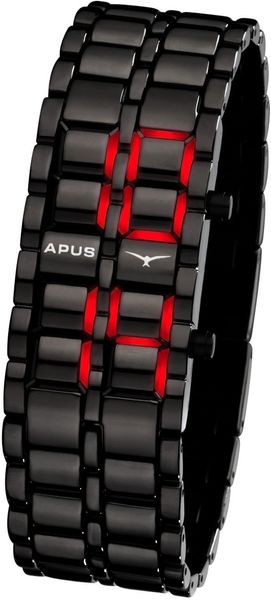 APUS Zeta Ladies Black Red AS-ZTL-BR Reloj LED para mujeres Momento Estelar de Diseño APUS Zeta Ladies Black Red AS-ZTL-BR Reloj LED para mujeres Momento Estelar de Diseño