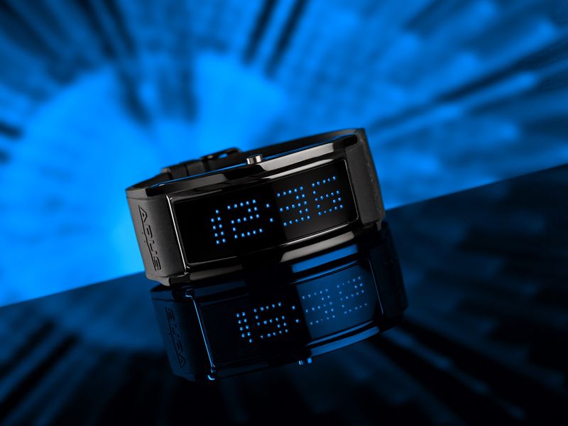 APUS Iota AS-IO-BL-BU Digital watch for men Programmable Text