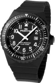 Fortis Colors C01.704.10.185.2 Orologio Uomo - Cassa In Acciaio 43mm, Bracciale In Caucciù Intercambiabile, Lunetta Girevole - 4