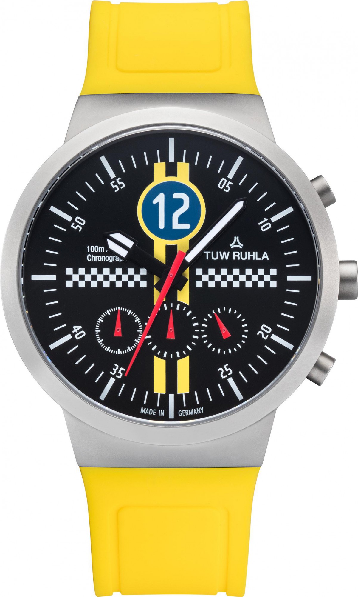 TUW Ruhla Rallye 60842-021706B Mens Chronograph very sporty