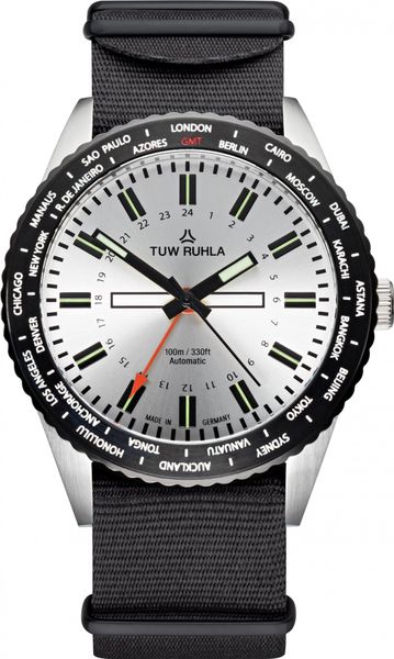 TUW Ruhla Globetrotter 20243-011802 Automatic Mens Watch Solid Case TUW Ruhla Globetrotter 20243-011802 Automatic Mens Watch Solid Case