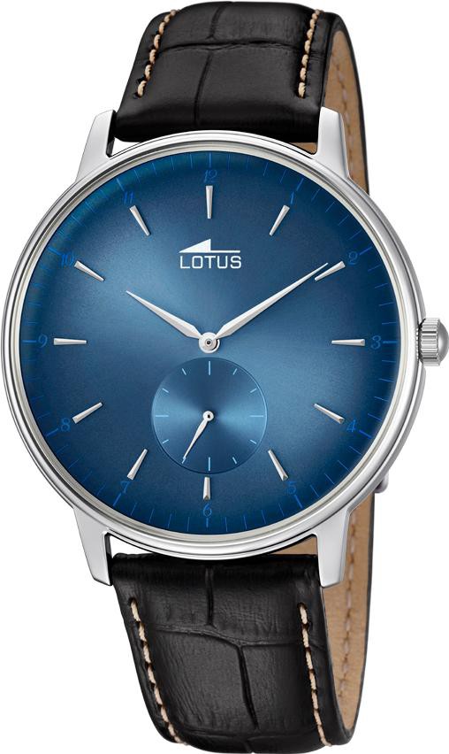 Lotus Retro 10134/3 Reloj de Pulsera para hombres Plano & ligero