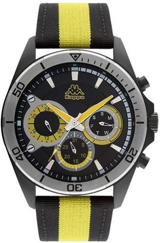 Kappa TURIN KP-1403M-F Chronographe pour homme Avec bracelet Nato