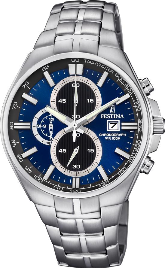 Festina Timeless Chronograph F6862/3 Herrenchronograph Sehr gut ablesbar