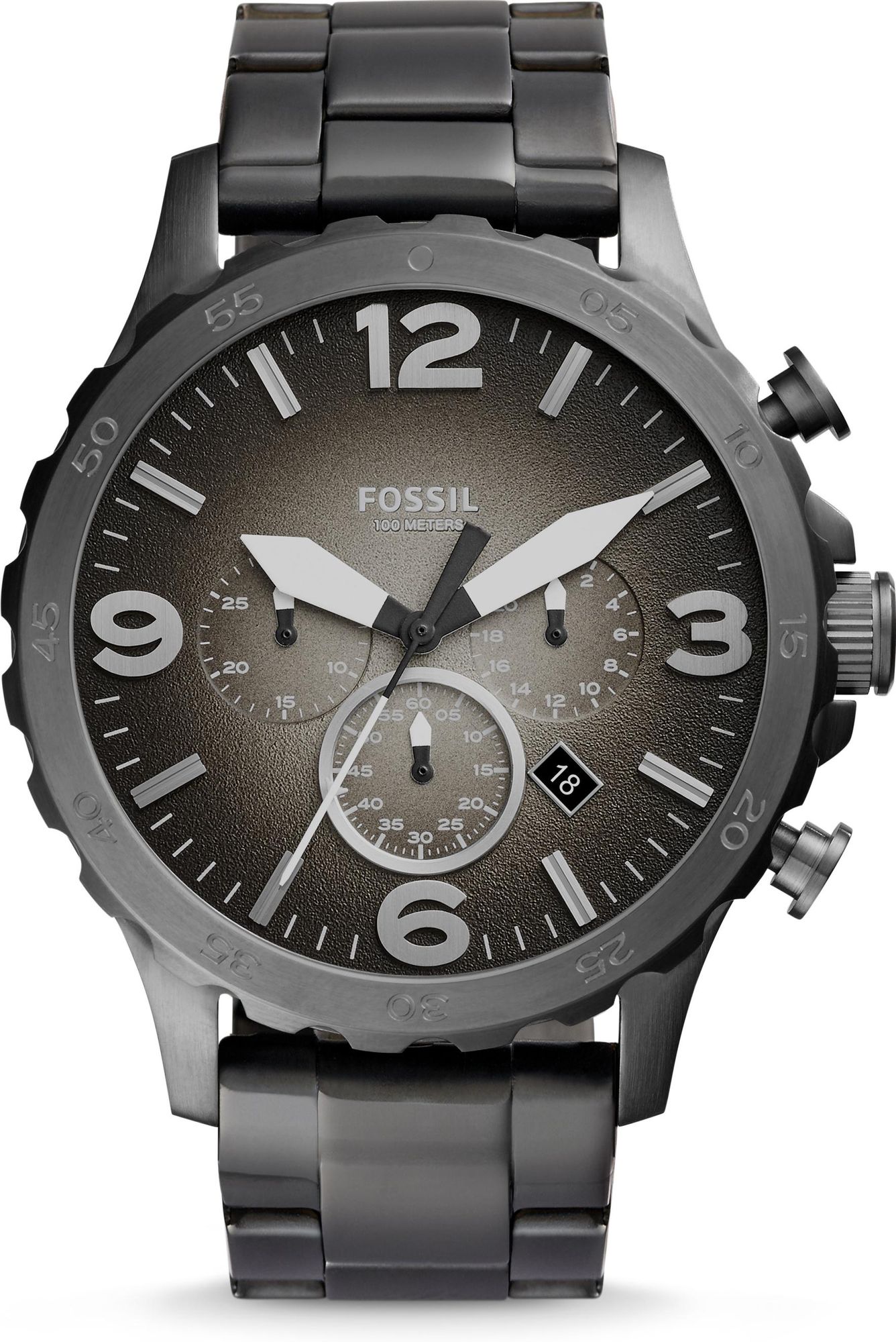 Fossil NATE JR1437 Herrenchronograph Sehr Sportlich