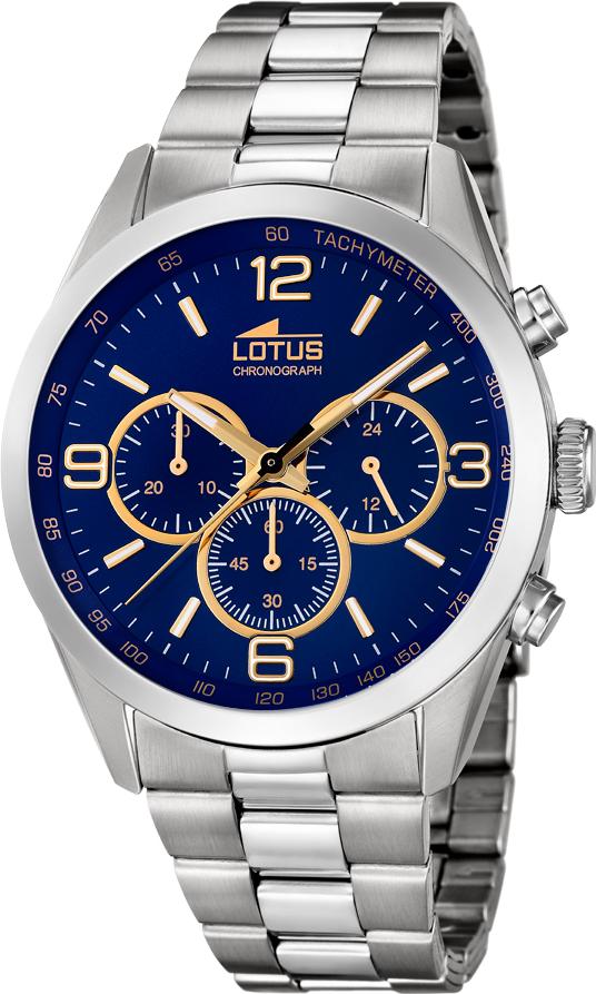 Lotus Chrono Classic 18152/6 Cronógrafo para hombres Clásico & sencillo