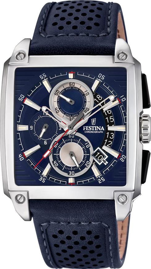 Festina Timeless Chronograph F20265/2 Mens Wristwatch Classic & Simple Festina Timeless Chronograph F20265/2 Mens Wristwatch Classic & Simple