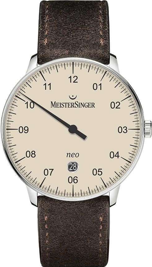 MeisterSinger Neo NE403 Single Hand Automatic Watch Classic & Simple