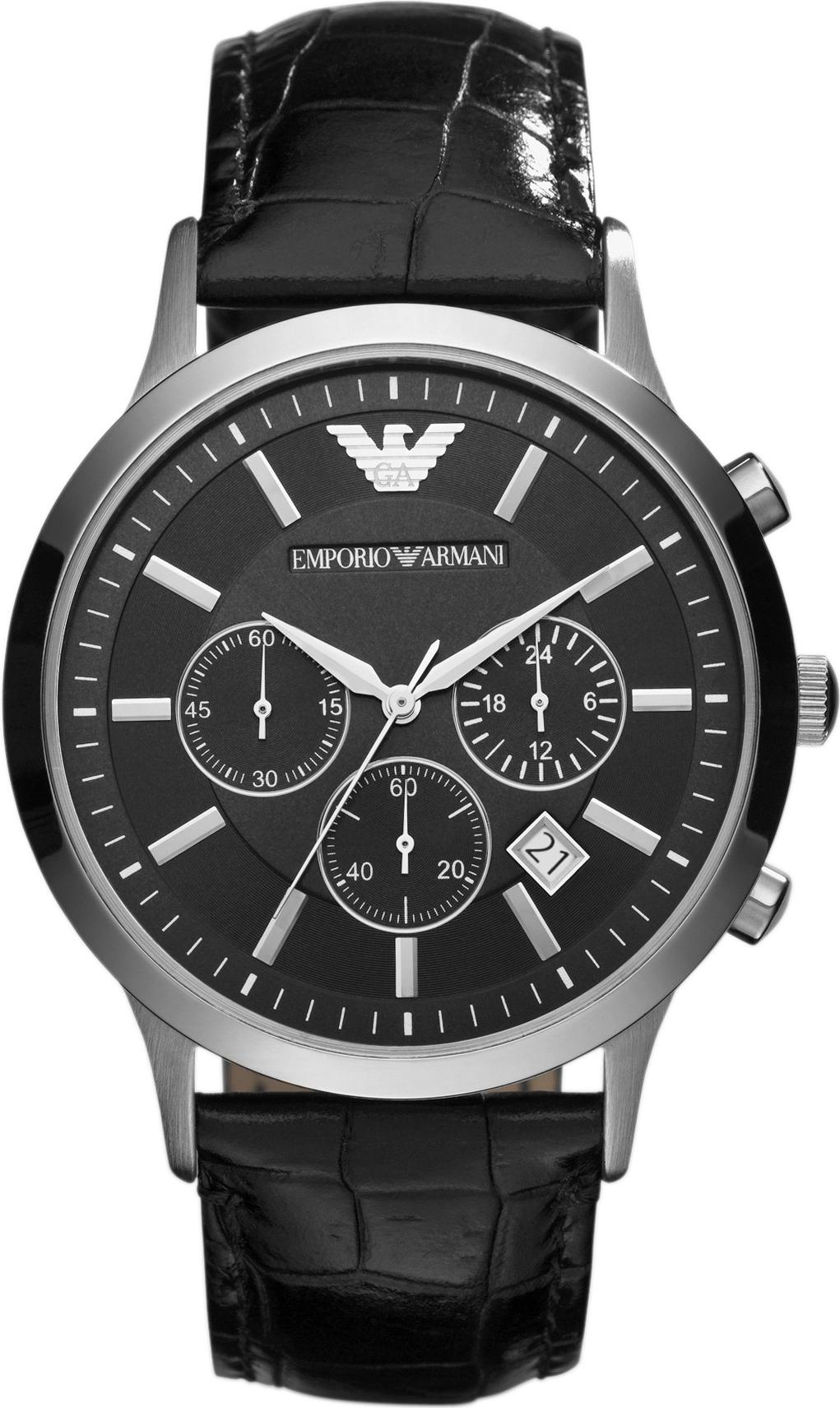 Emporio Armani Chronograph AR2447 Chronographe pour homme Point Culminant de Design