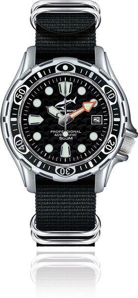 Chris Benz Deep 500m Automatik CB-500A-S-NBS Herren Automatikuhr Taucheruhr