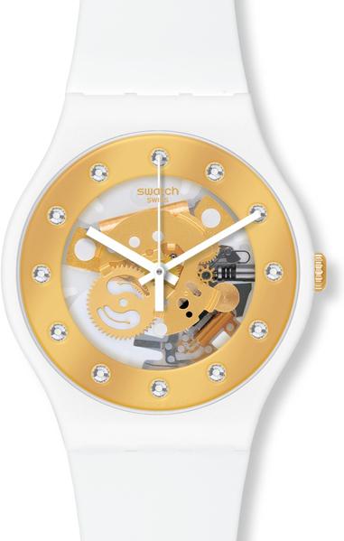 Swatch SUNRAY GLAM SUOZ148 Heren armbandhorloge Design highlight