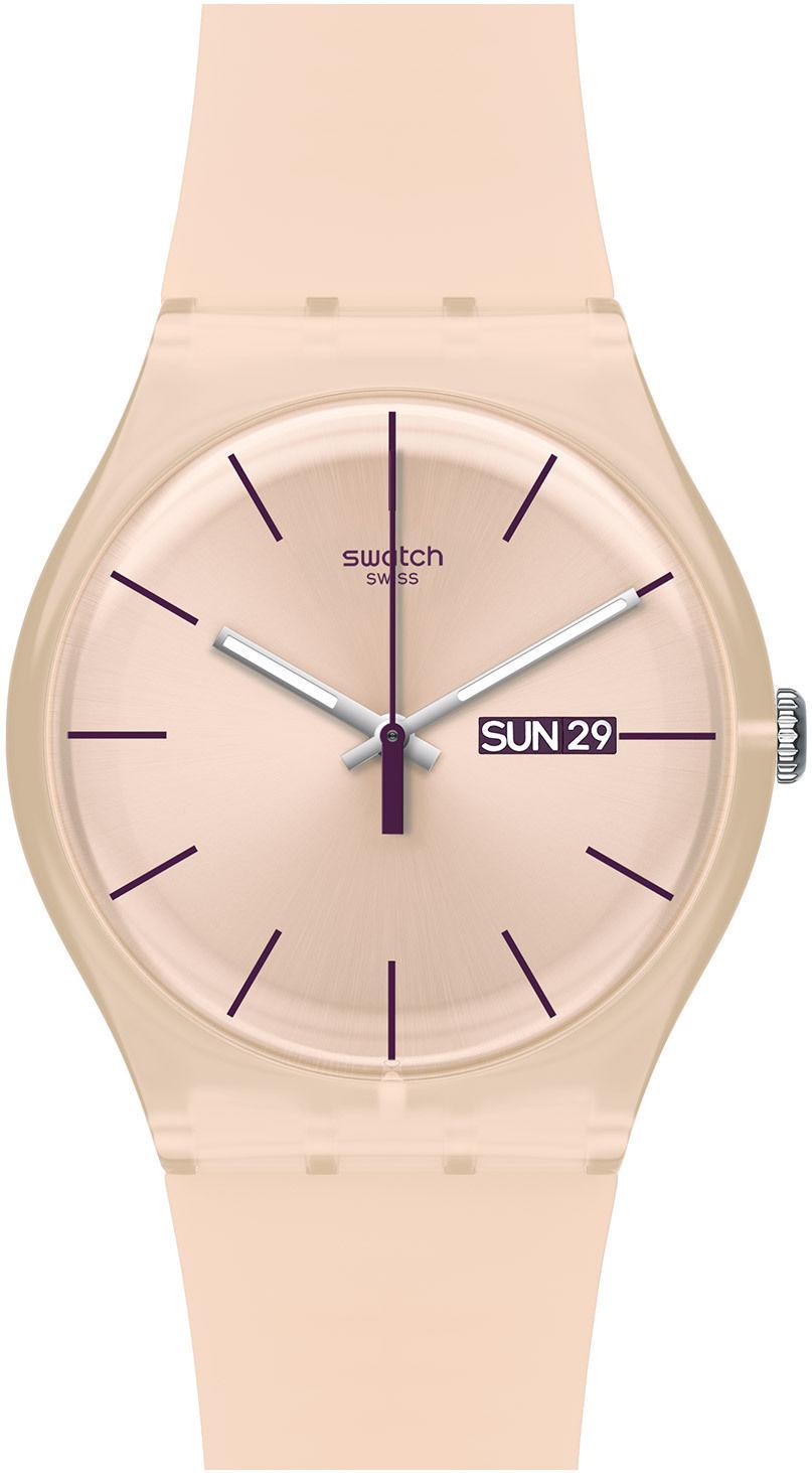 Swatch ROSE REBEL SUOT700 Herrenarmbanduhr Design Highlight