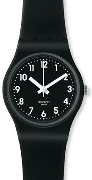 Swatch LADY BLACK SINGLE LB170E Damenarmbanduhr Design Highlight Swatch LADY BLACK SINGLE LB170E Damenarmbanduhr Design Highlight