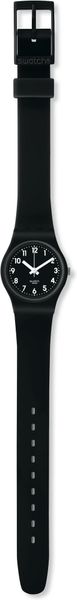 Swatch LADY BLACK SINGLE LB170E Damenarmbanduhr Design Highlight Swatch LADY BLACK SINGLE LB170E Damenarmbanduhr Design Highlight