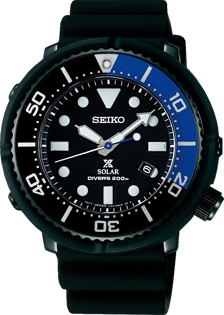 Seiko Prospex Solar Diver´s SBDN045 Reloj para hombres Restitente al Agua hasta los 200m